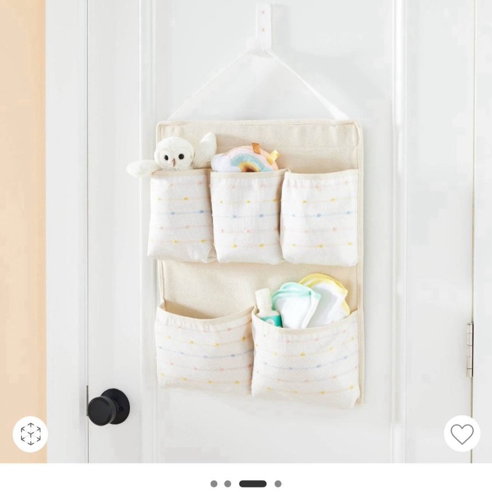 (2/$20) Cloud Island Cream Organizer with Colorful Dots